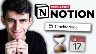 Try THIS Timeblocking Notion Setup