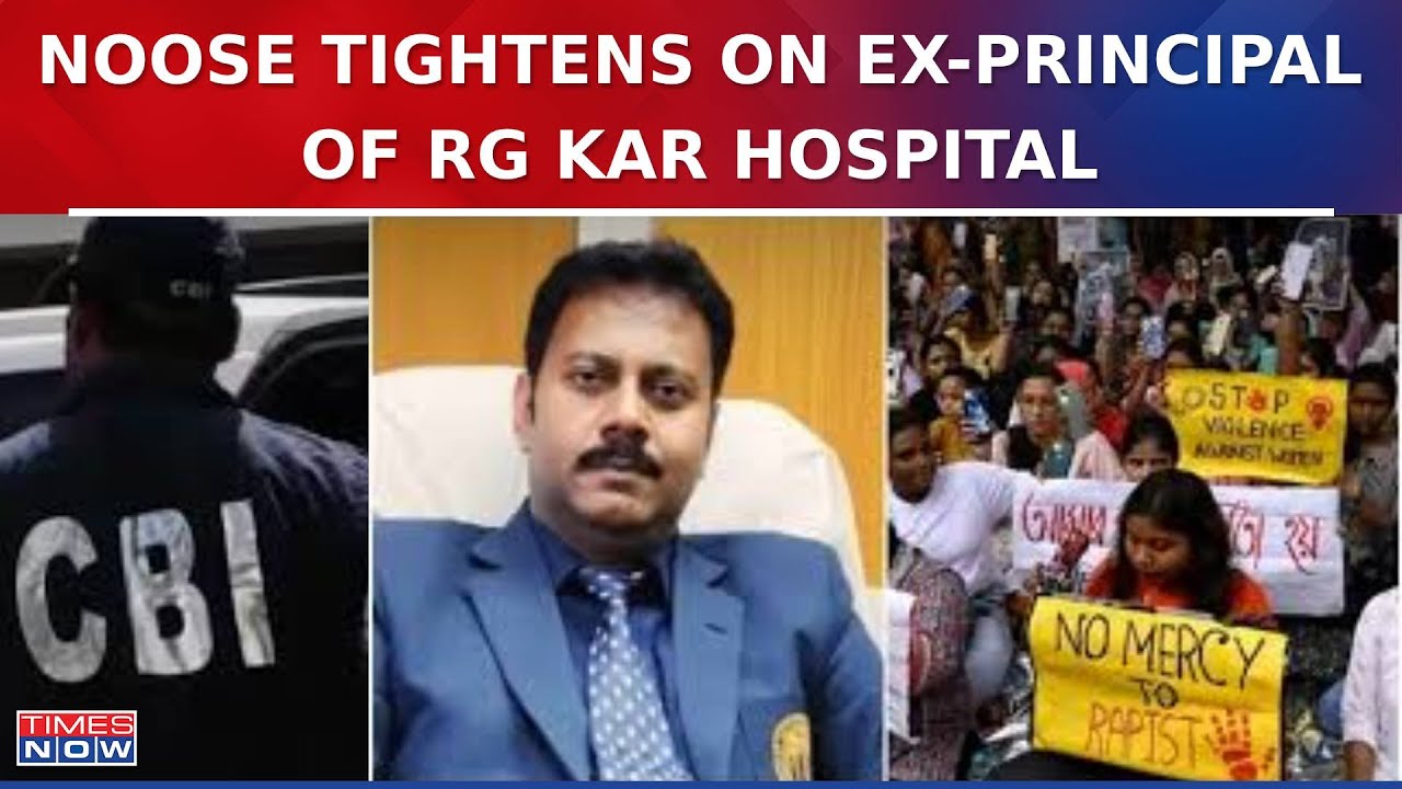 Noose Tightens On Ex-Principal Of RG Kar Hospital, Times Now Accesses Hospital Document | WATCH