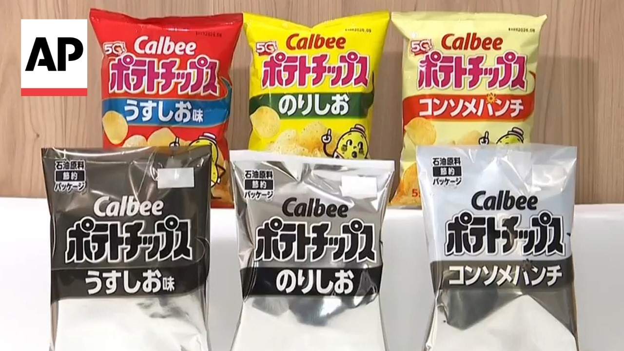Video | Japanese snack packets turn black and white as Iran war depletes ink supply