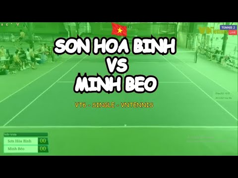 Son Hoa Binh 🆚 Minh Beo 🎾 Vntennis - Single - Vt6 20200611 1500