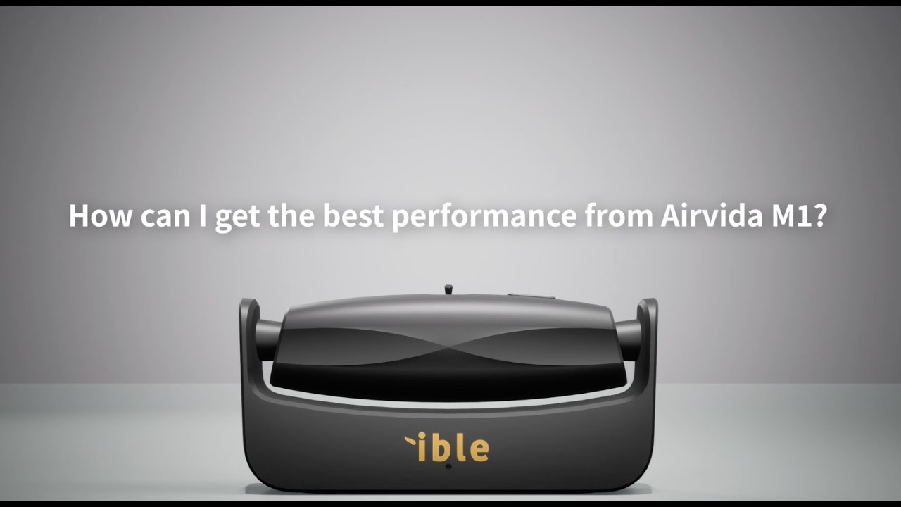 ible Airvida M1 portable air purifier 50 cm, space black