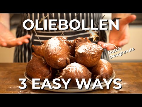 Oliebollen: 3 SUPER EASY Traditional Dutch Doughnut NYE