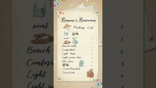 Romano’s Rendezvous Cruise Must Haves….#cruise #tips #packing