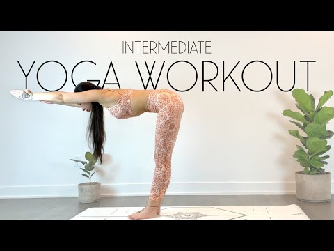 45 Min Hatha Yoga Flow and Stretch All Levels Yoga