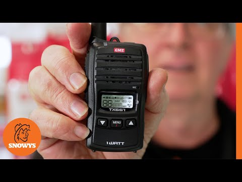 GME 1 Watt UHF CB Handheld Radio TX667