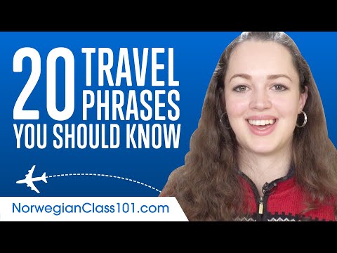 20 Norwegian Travel Phrases You Should Know