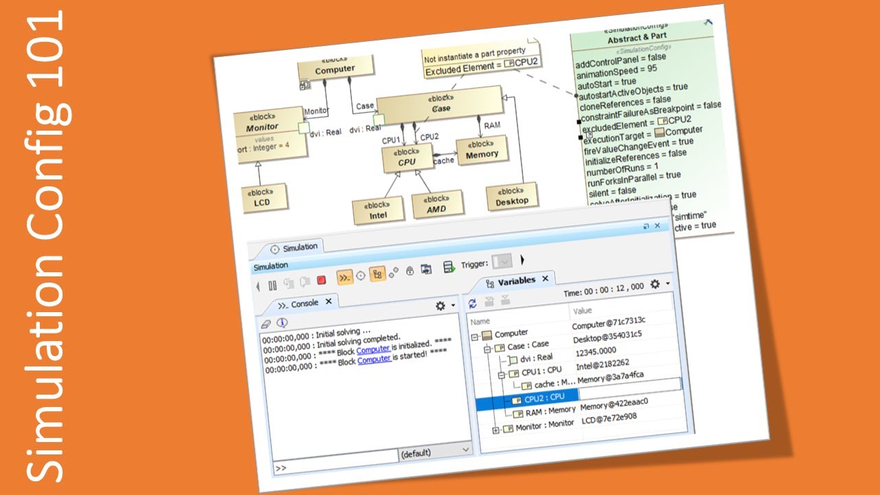 Introduction to SysML Simulation Configuration