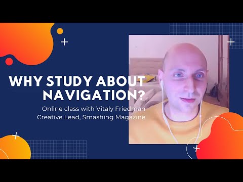 Vitaly Friedman on Designing The Perfect Navigation Workshop