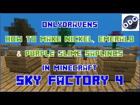 Ultimate Minecraft Sky Factory 4 Guide: Create Rare Saplings
