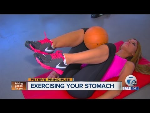 Exercising your stomach