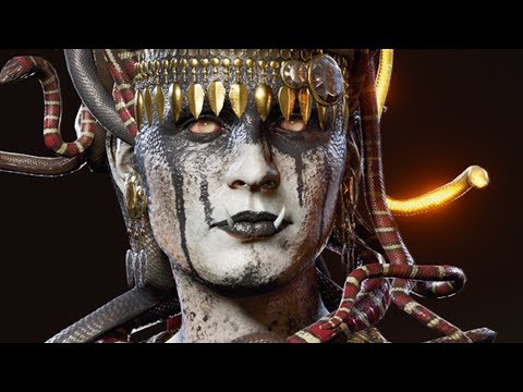 MYTHICAL CREATURE "MEDUSA" BOSS in ASSASSINS CREED ODYSSEY Walkthrough Gameplay (AC Odyssey)