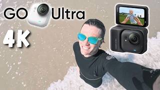 Insta360 Go Ultra Beach Day (4k 24fps NC FILM) #insta360 @insta360 @Insta360_Tutorials