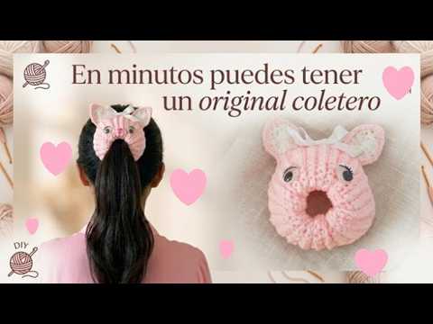 CÓMO HACER un COLETERO a Crochet Fácil Manualidad Creativa ♀