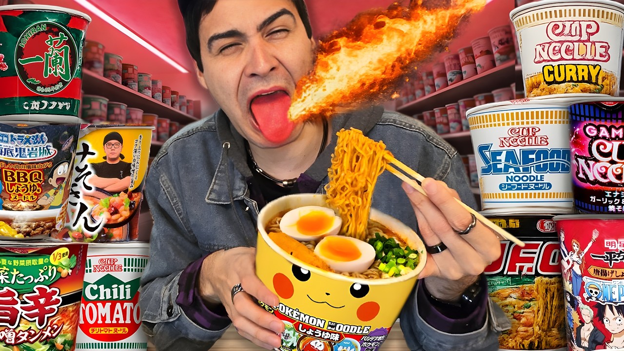 ¿Cuál es la mejor Sopa Instantánea de Japón? 🇯🇵 Fabio Torres
