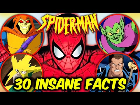 30 Insane Facts About Spider-Man The Animated Series ( 1994-1998)