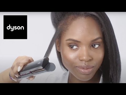 Tutorial: Straighten and smooth textured hair with the...