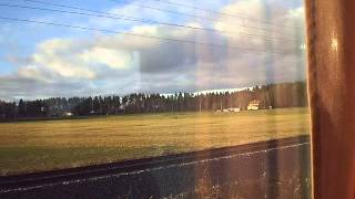 preview picture of video 'IC 54 between Lapua and Seinäjoki by 160 km/h'