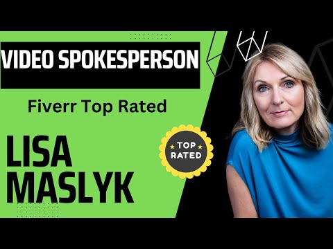 Fiverr Top Rated Seller - Female Spokesperson Fiverr Gig Video
