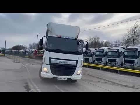 DAF CF 250 4x2 Sleeper Cab Curtainsider (DG66 FTF - Law Trucks)