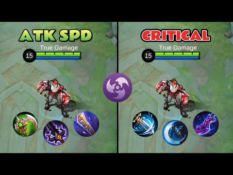 Attack Speed vs Crit Build Karrie