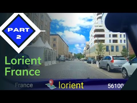 lorient part 2 :driving tour #lorient #drivingtour #travelvlog