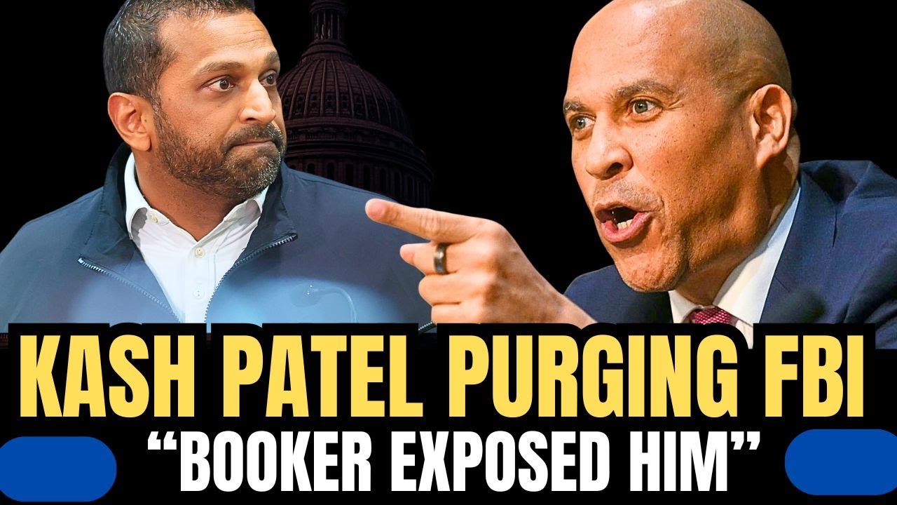 Booker Exposes Patel’s FBI Purge and Political Retaliation