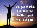 Oh, Give Thanks Unto the Lord (Lyrics)