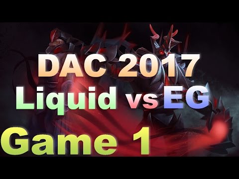 Miracle vs Arteezy & Suma1l | Liquid vs EG Game 1 | DAC 2017 Highlights 7.04 — Dota 2