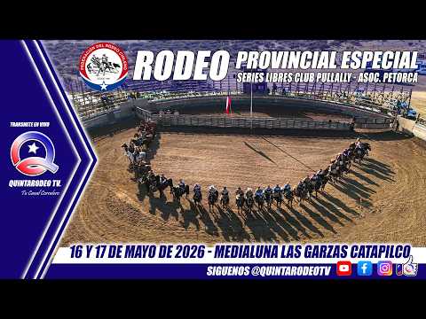 QUINTA SERIE LIBRE / Rodeo Club Pullally - Asoc. Petorca.  16 y 17 de Mayo de 2026