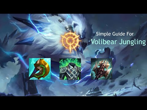 Super Simple And Easy Beginners Volibear Jungle Guide Season 11 | Volibear Guide