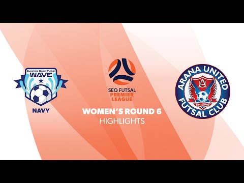 SEQ FPL Women's R6 - Sunshine Coast Wave Navy vs. Arana United Highlights
