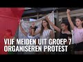 Basisscholieren protesteren tegen racisme in Diemen