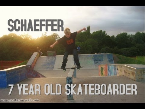 7 year old Skateboarder Schaeffer McLean