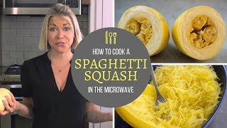 How To Cook Spaghetti Squash in the Microwave