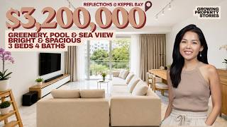 Reflections at Keppel Bay | Large 3BR Sea View Home Tour | For Sale