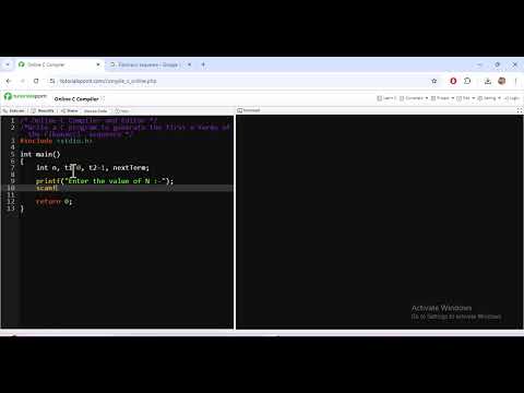 Fibonacci Sequence Speedcode C
