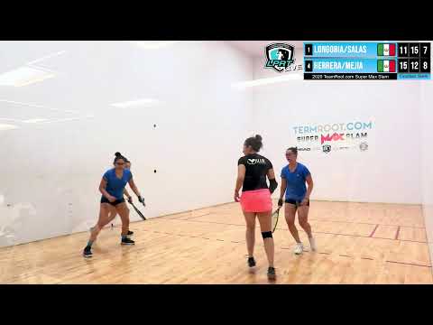 TeamRoot.com Super Max Slam Pro Doubles Semis - Longoria/Salas vs Herrera/Mejia