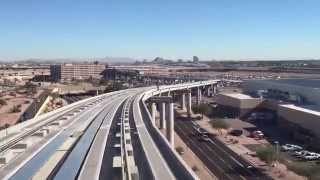 preview picture of video 'PHX Sky Train - Phoenix Sky Harbor International Airport'