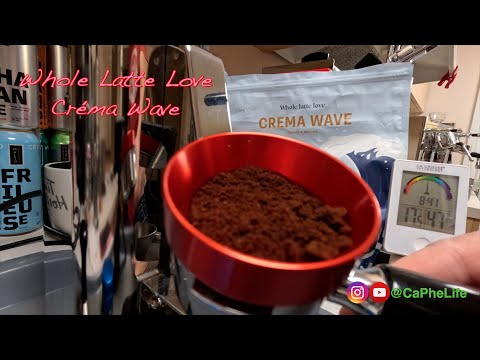 Whole Latte Love Crema Wave with Olympia Cremina SL - Spring Lever