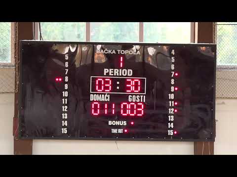 2ZLS 02 Topolcanka - Gimnazijalac Tigar 68:41 2020/2021