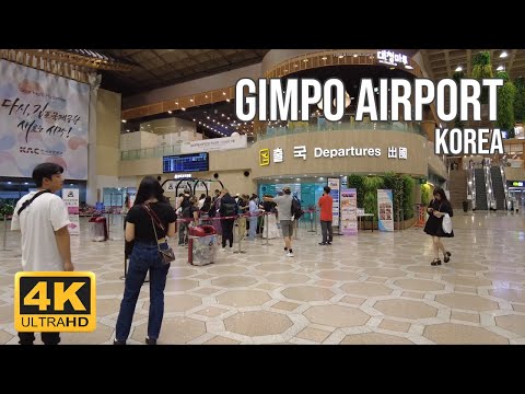 Aeroporto Internacional de Gimpo: Explorando o Centro de Aviação de Seul 4K HDR