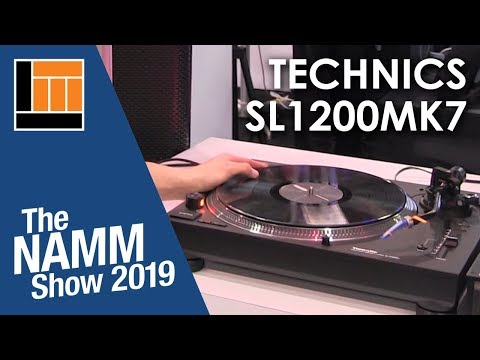 L&M @ NAMM 2019: Technics SL-1200mk7 Turntable