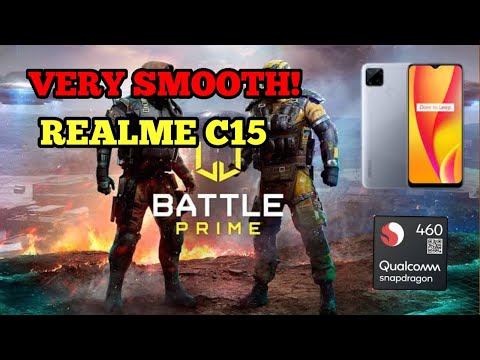 Battle Prime Realme C15 Gameplay | Qualcomm Edition | Snapdragon 460