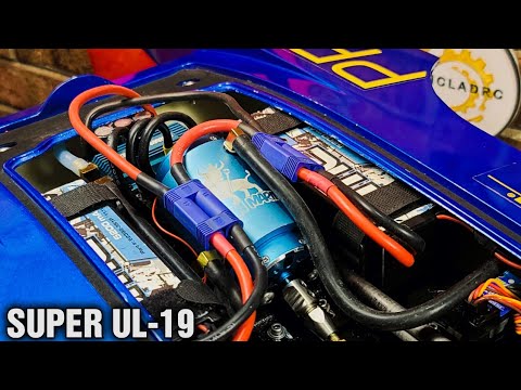Oxidean 200 & 4082 6pole Brushless Motor & Esc Upgrade Proboat UL-19 - Rc Boat Electronics Install