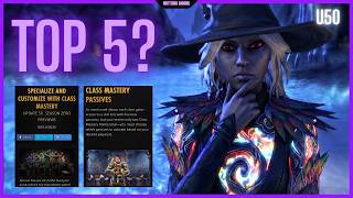 Top 5 Class Mastery Passives That BREAK PvP Healing in ESO U50