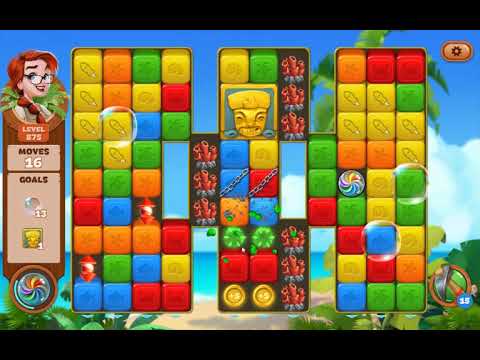 Lost Island Blast Adventure Level 875 NO BOOSTERS - A S GAMING