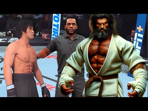 PS5| Bruce Lee vs. Karate Tarzan (EA Sports UFC 5)