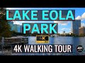 Lake Eola Park Orlando Florida Full 4K Walking Tour 2023