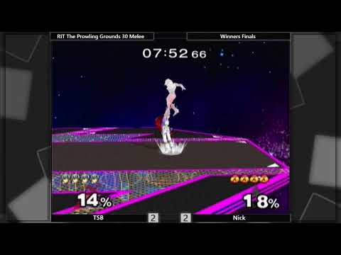 TPG 30 SSBM - WF: TSB (Marth/Fox) vs Nick (Fox/Sheik)