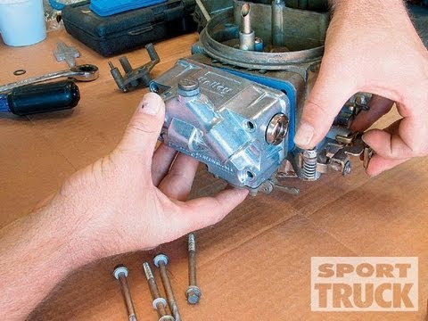 holley float bowl and jet removal tips